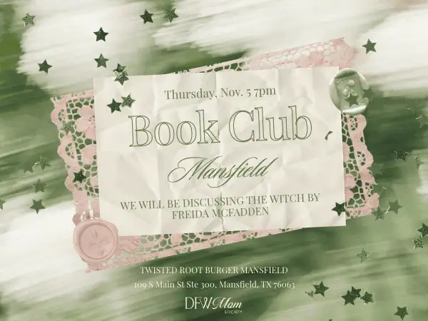 Green and Pink Scrapbooking Vintage Book Club Instagram Post (600 x 450 px)
