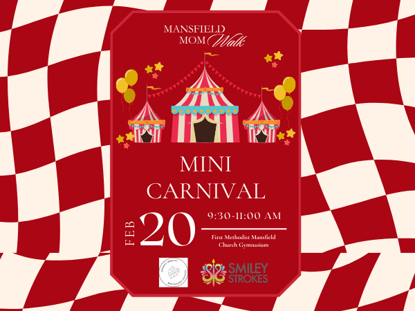 Red and Gold Festive Floral Carnival Style Illustrative Birthday Invitation (600 x 450 px)